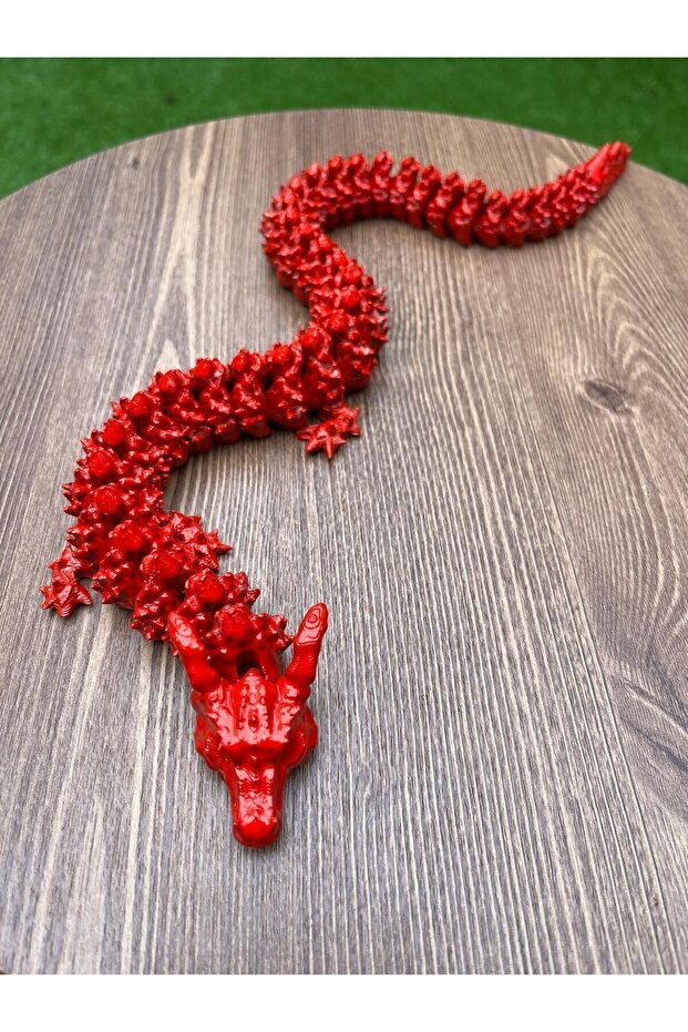 FLEXI EJDERHA OYUNCAK 3D RENKLİ BASKI - 4