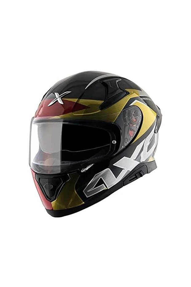Apex Chrometech Kask Blue Gold ÇİFT RENK - 2