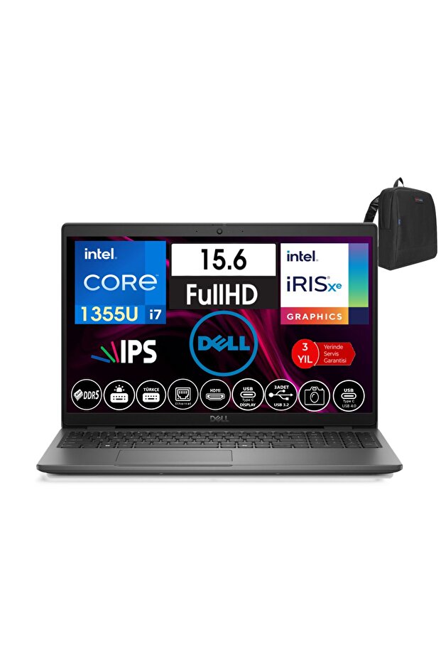 Latitude 3550 I7 1355U 64GB 2tb SSD 15.6" Fhd IPS Freedos WN012L54501419+ZETTAÇANTA - 1