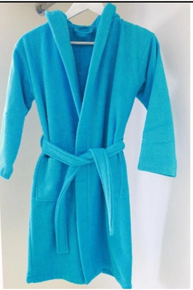 Kapşonlu Bornoz - 1