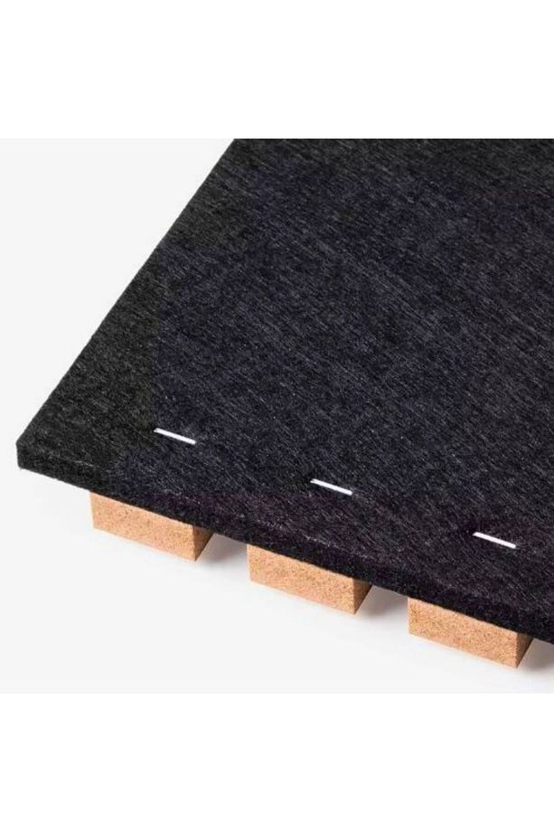 Mdf Ahşap Akustik Duvar Ve Tavan Kaplama Paneli 50 X 50 Cm Teak - 3