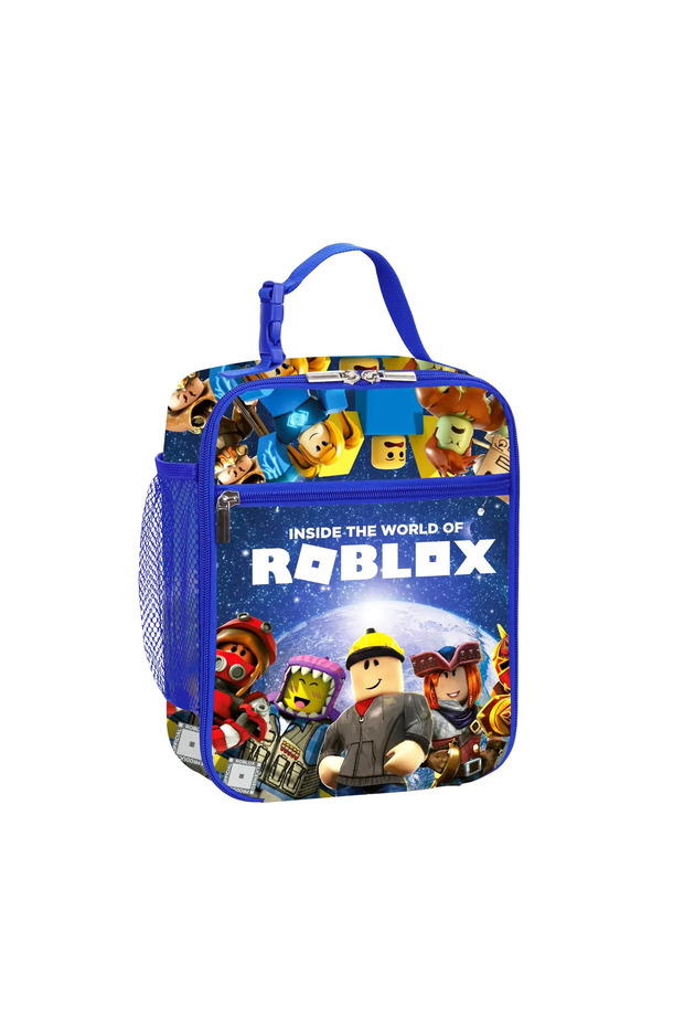 The New ROBLOX Game Peripheral Two-dimensional Lunch Bag Primary and Secondary School Children An... - 3
