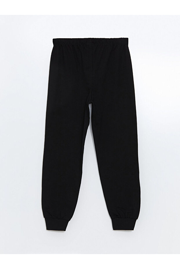 Bisiklet Yaka Erkek Çocuk Pijama Takımı - 7