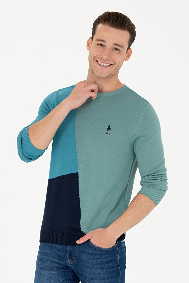 Men's Petrol Sweater 50272108 -Vr102