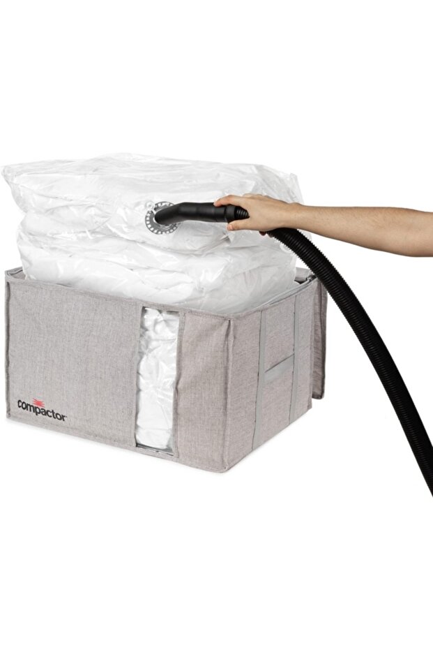 Semi Rigid Zipper Closure Vacuum Storage Box 210 Liter