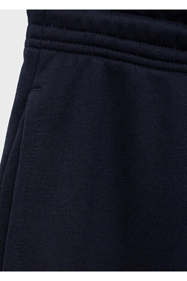 İpli pamuklu jogger - 8