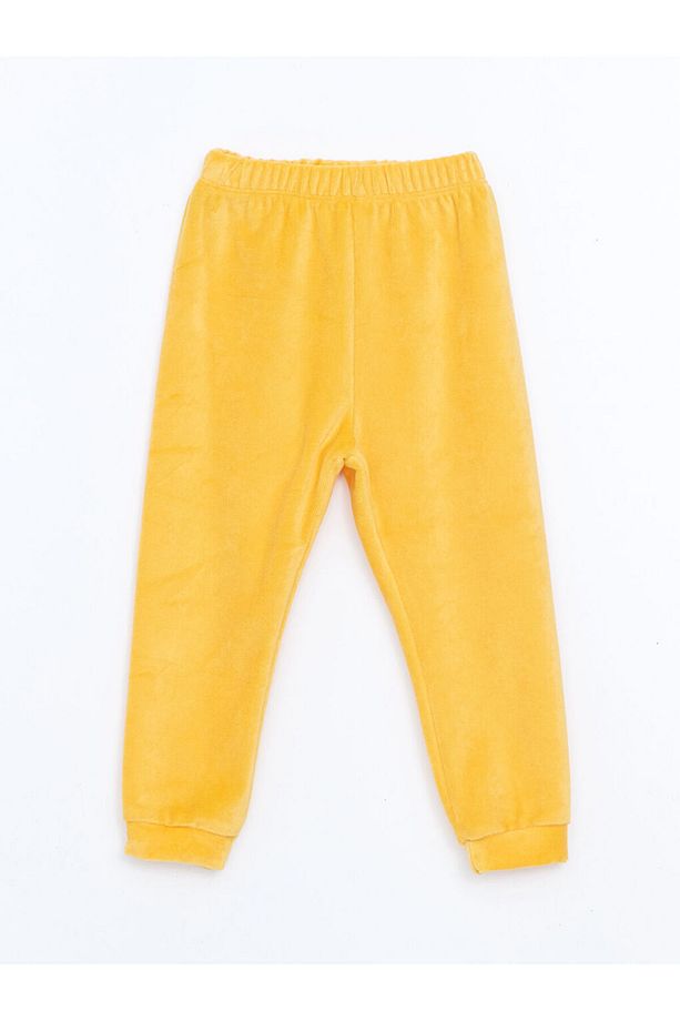 Lcwk Bisiklet Yaka Uzun Kollu Winnie The Pooh Baskılı Erkek Bebek Pijama Takımı - 4