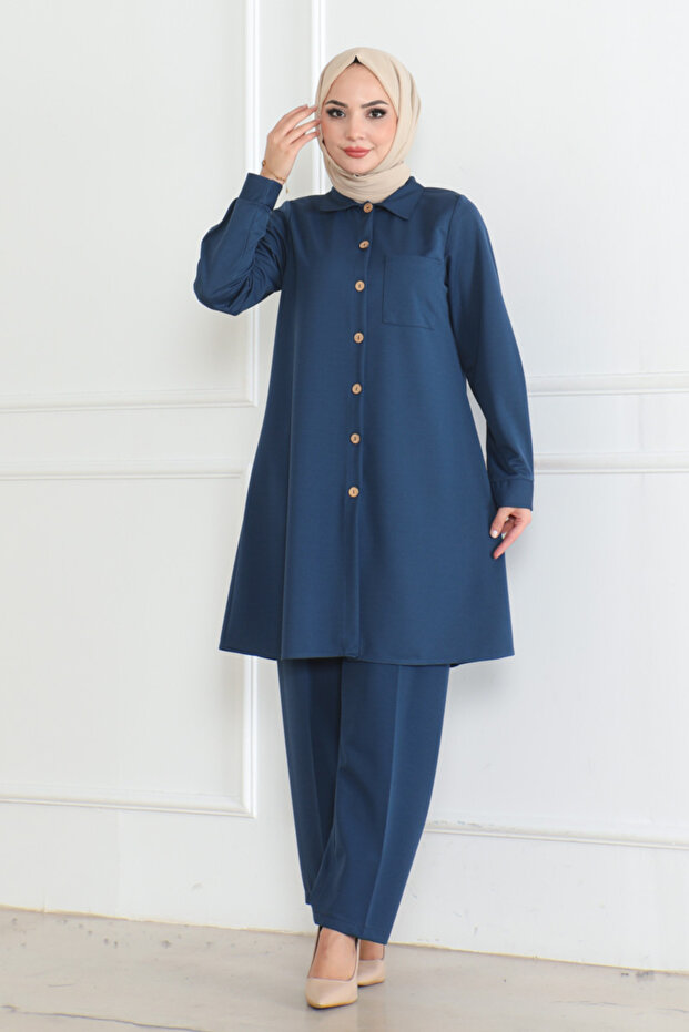 Leus Double Suit with Pockets - 1