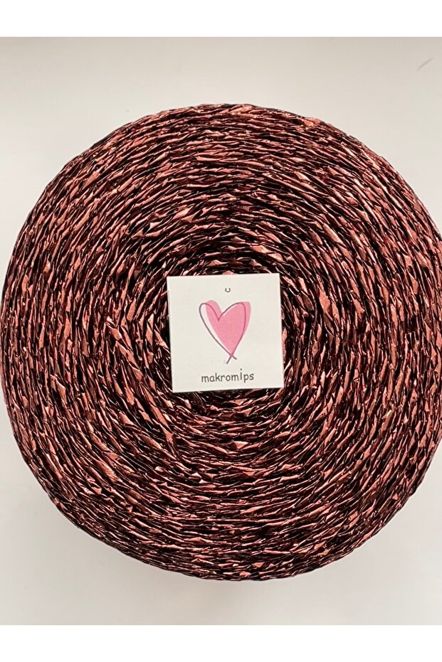 PREMIUM TWİSTED METALİK KAĞIT İP ( 250 gr/420m) POLYESTER PARLAK ÇANTA İPİ ÖRGÜ SÜSLEME PAKET İP - 1