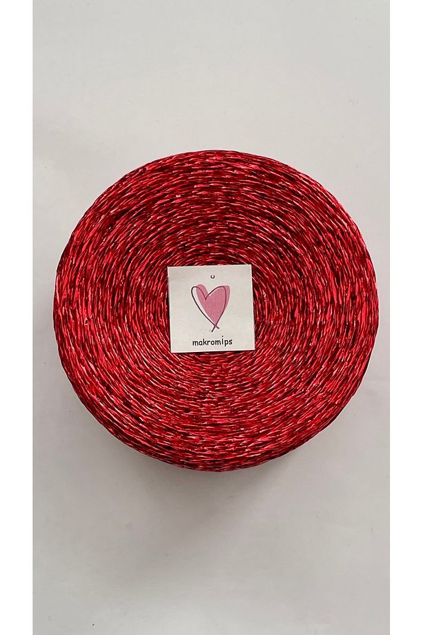 PREMIUM TWİSTED METALİK KAĞIT İP ( 250 gr/420m) POLYESTER PARLAK ÇANTA İPİ ÖRGÜ SÜSLEME PAKET İP - 1