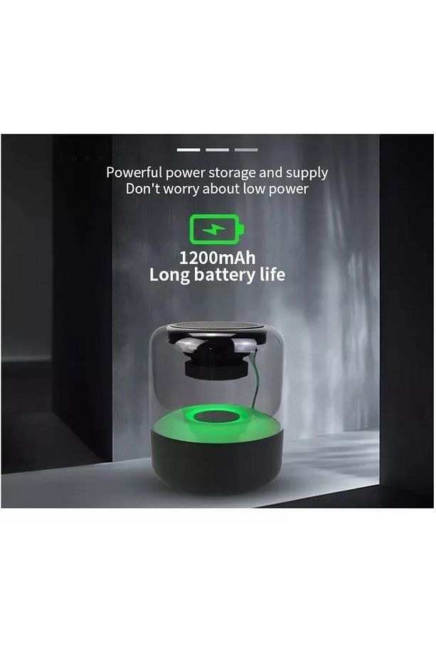 Hoparlörü Bluetooth Hoparlör Kablosuz Speaker Ses Bombası Radyo-usb-tf Giriş - 3