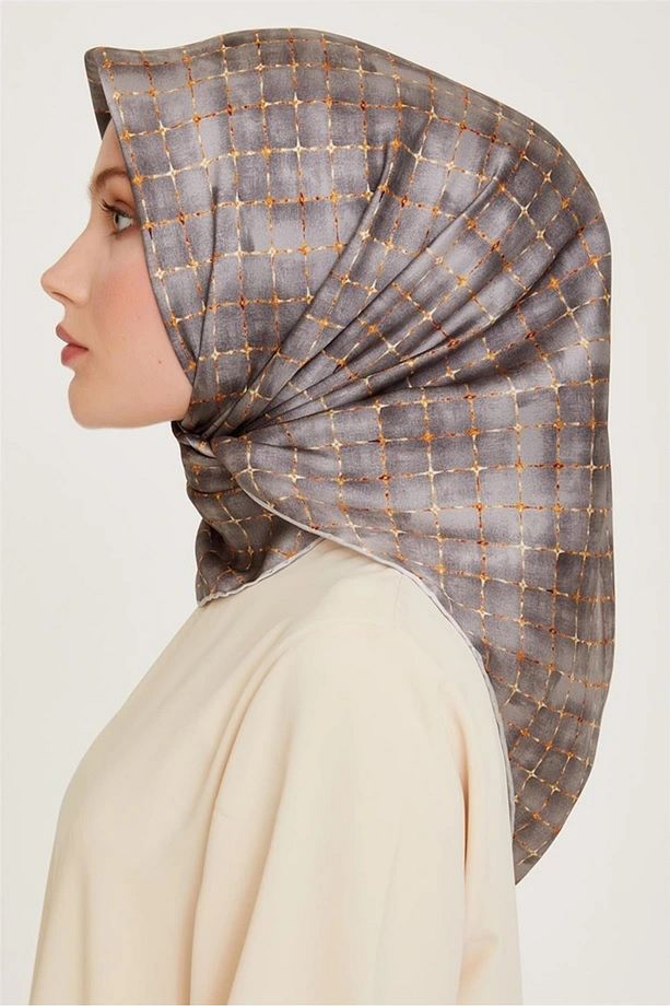 83 Twill İpek Eşarp 9259D - 3