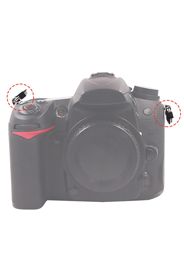 1Pair Camera Lug Ring Camera Strap Triangle Split Ring Hook For Slr Camera Strap Conversion Ring ... - 6