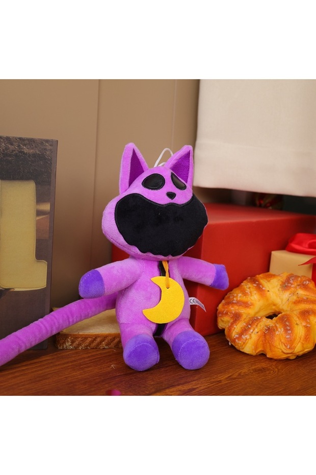 8 Smiling Critters Plush Toys Jumping House Cat Pup Bear Holding Plush Cat Pup Plush Doll Decorat... - 3