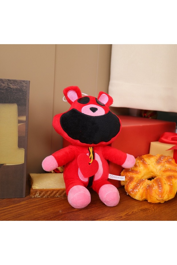 8 Smiling Critters Plush Toys Jumping House Cat Pup Bear Holding Plush Cat Pup Plush Doll Decorat... - 6