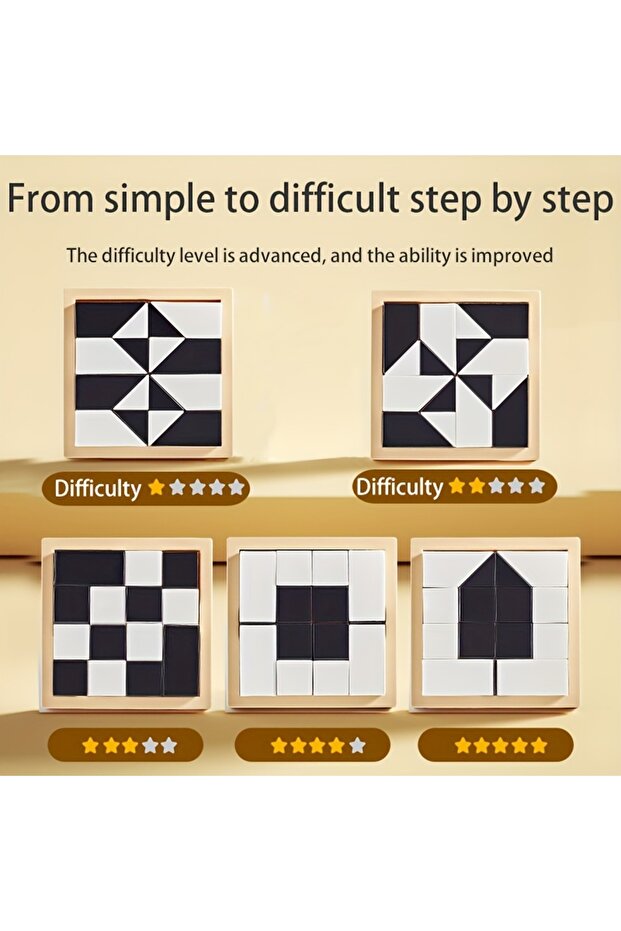 120 Level Hidden Block Puzzle: 3+ Years, ABS Material, Enhances Logic and Spatial Reasoning, Suit... - 5