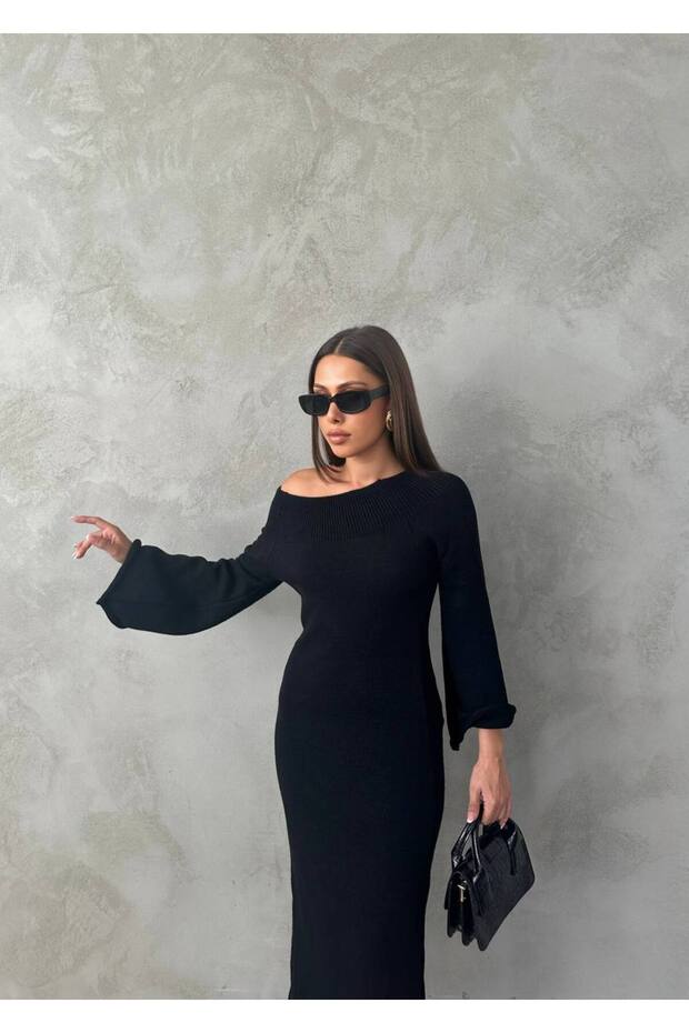 Kadın Triko Elbise - 1