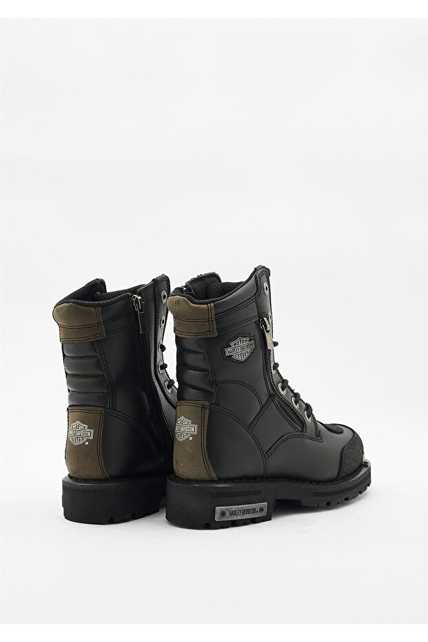 Riddick Kadın Siyah Deri Bot - 4