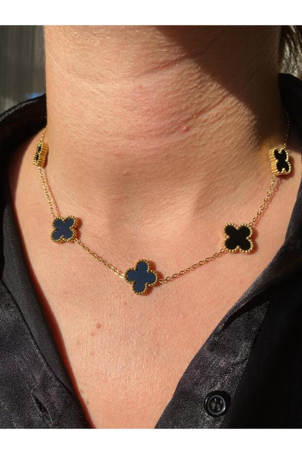 ÇELİK KOLYE 5 YONCA - 2