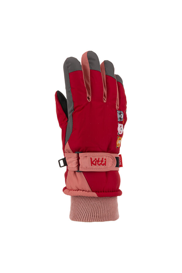 Kitti 4-8 Years Waterproof Unisex Children's Snow Ski Gloves