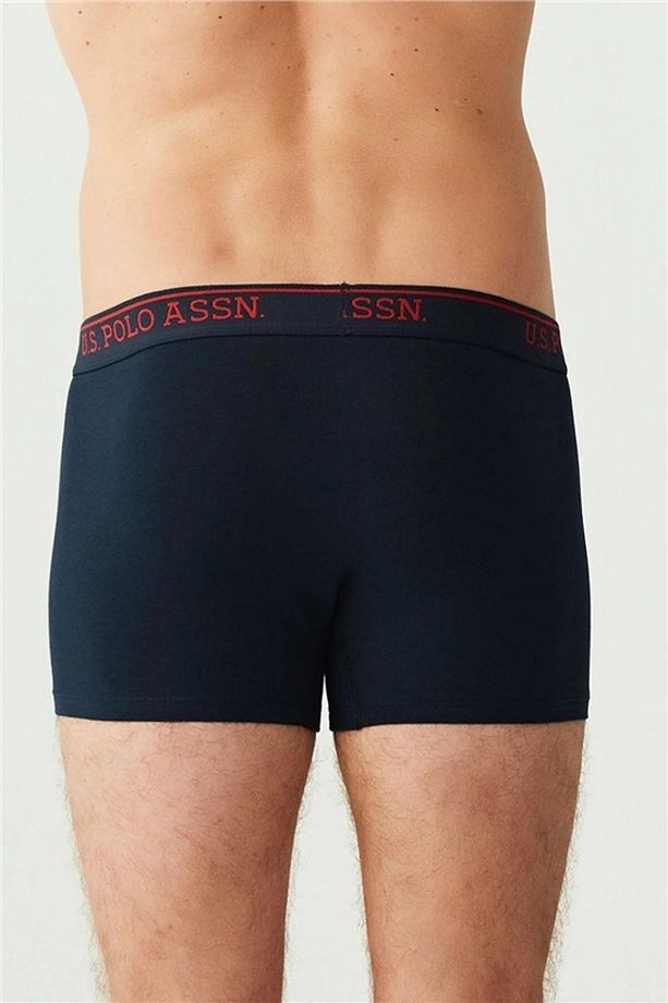 U.S. Polo Assn. Erkek Tek Renk ve Çok Renkten Oluşan Kutulu 3 Lü Boxer 10KM.B.O8.N.NIE0.CL0.D9.E.7. - 6