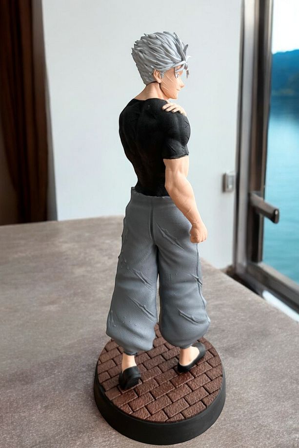Sla Baskı El Boyama Jujutsu Kaisen Satoru Gojo Figürü 23 Cm - Yüksek Kaliteli Koleksiyon Parçası" - 4