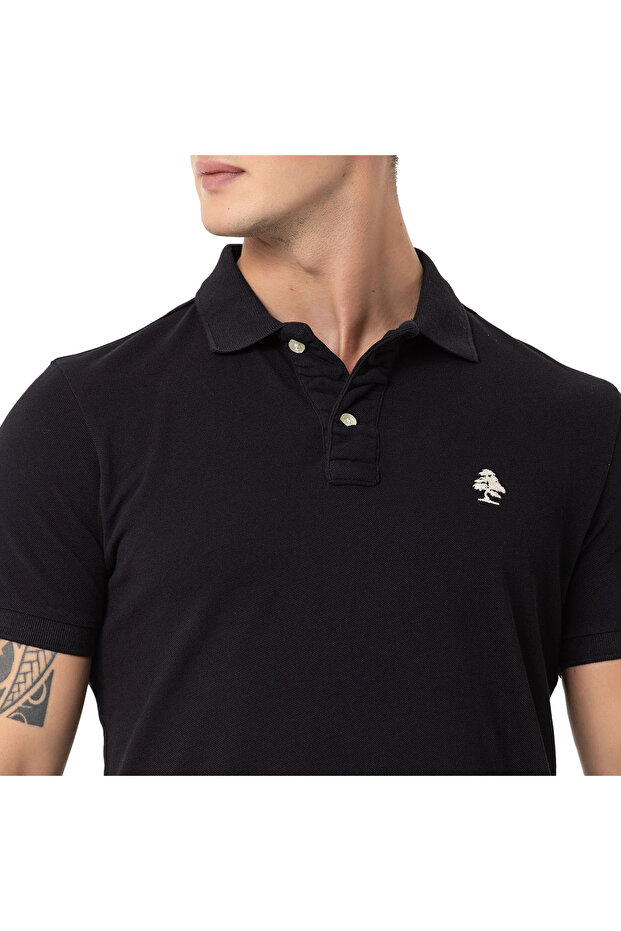 Paradise Erkek Siyah Polo Tişört ERKEK POLO T-SHIRT RFPARADISE24 - 3