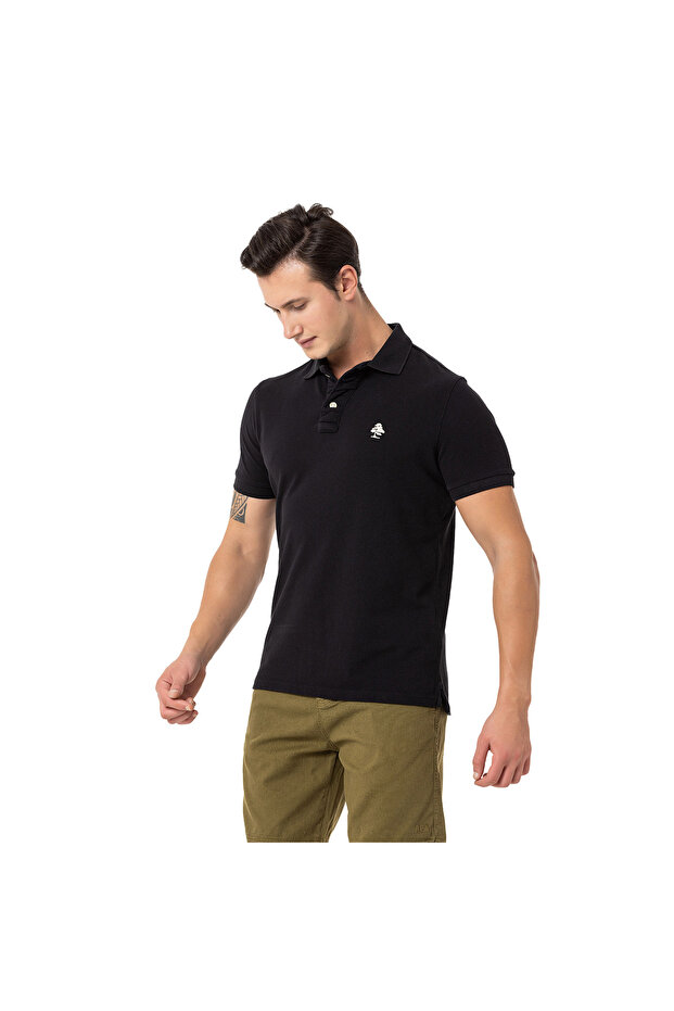 Paradise Erkek Siyah Polo Tişört ERKEK POLO T-SHIRT RFPARADISE24 - 7