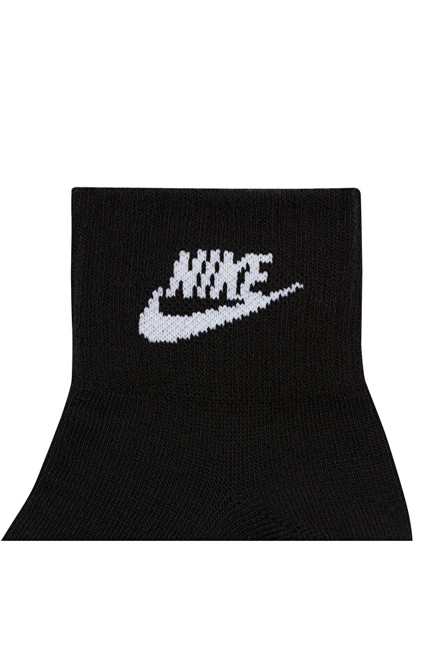 Everyday Essential Unisex Siyah Çorap - 2