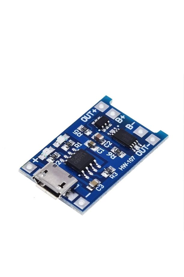 3 Adet Tp4056 Mikro Usb Akım Korumalı 1a 3,7v Lityum Pil Şarj Devresi - 2