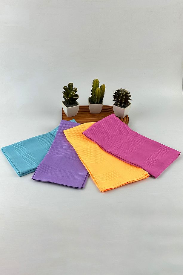 (4 ADET) Orijinal Ithal Sihirli Alman Bezi Mikrofiber Temizlik ,cam ,ayna Sil Bırak 60x40 Cm - 2