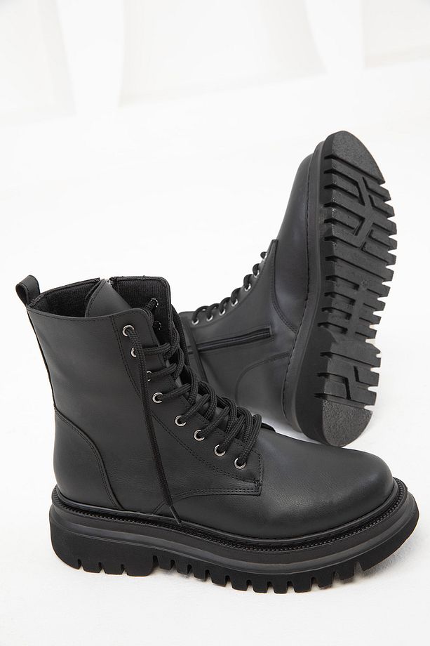 Siyah Kadın Bot & Bootie 19848 - 5