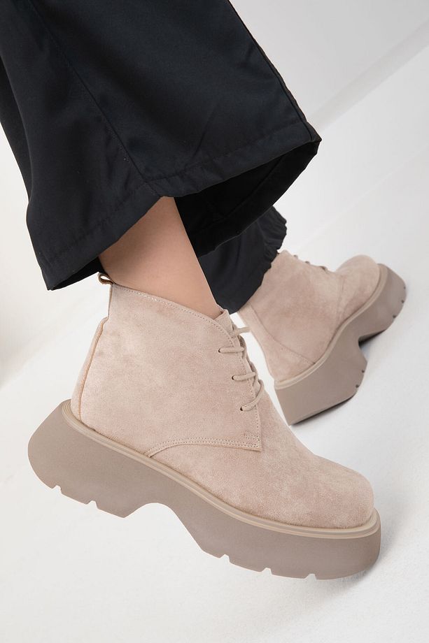 Ten Süet Kadın Bot & Bootie 19928 - 5