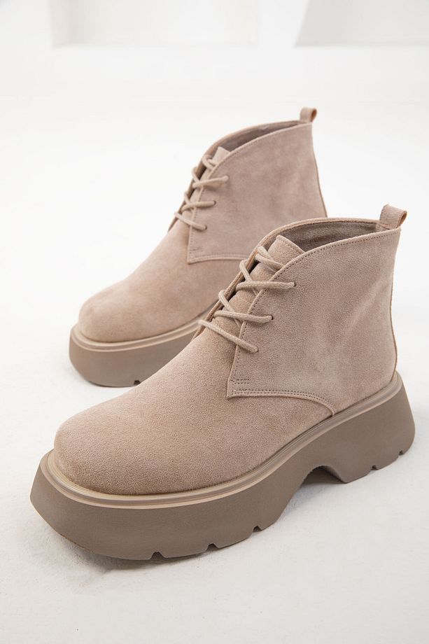 Ten Süet Kadın Bot & Bootie 19928 - 2