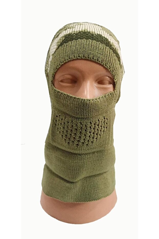 Karmaske Modular Snow Cap & Beanie Camouflage Color Two-in-One