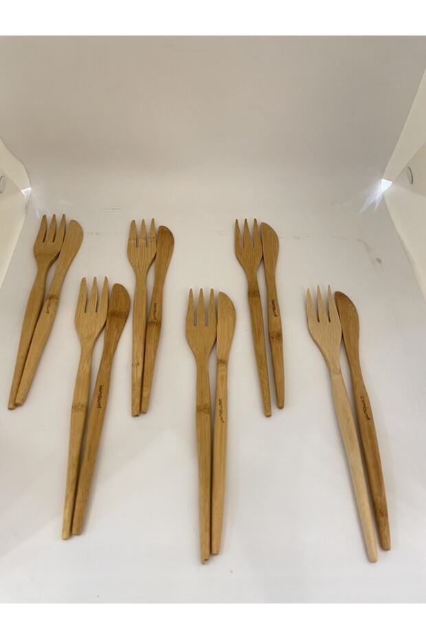 12 Parça Çatal Bıçak Seti - 1