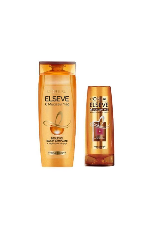 6 Mucizevi Yağ Şampuan 670 Ml + Saç Kremi 175 Ml - 1