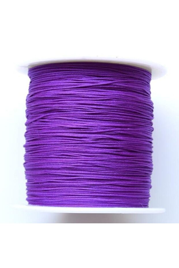 Parachute Rope 50 Mt Thickness 0.08 Mm-purple