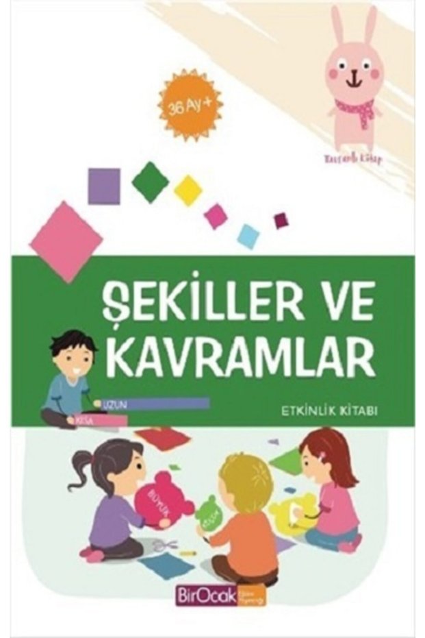 Shapes and Concepts Activity Book (36 Months) - Bir Ocak Yayınları - Elif Alkan Book