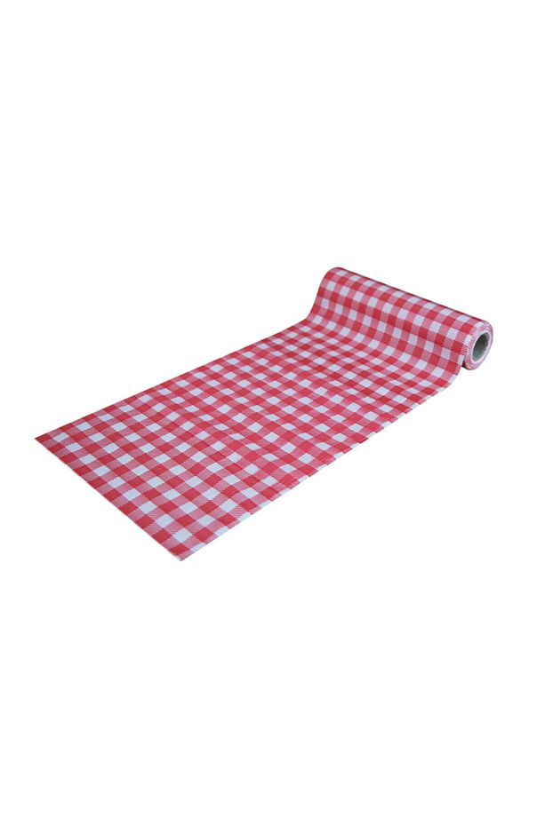 Tek Kullanımlık 2'li Masa Örtüsü (yeşil-kırmızı) 100x120 Cm 2 Rulo, Pötikare Masa Örtüsü - 2