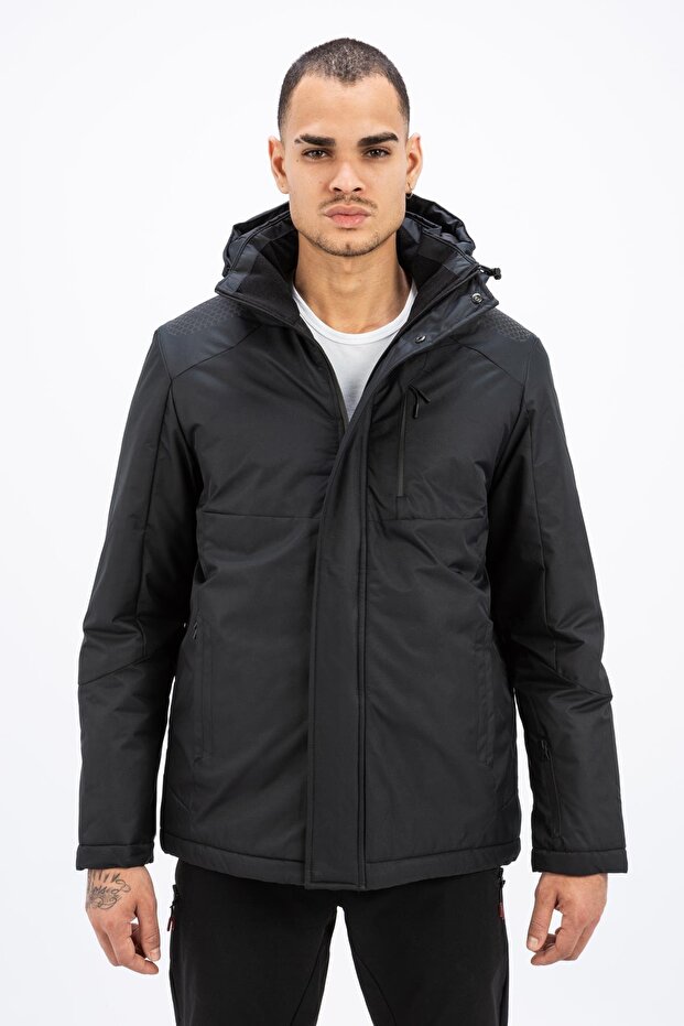 Erkek Elyaflı Mont 20111172 - 1