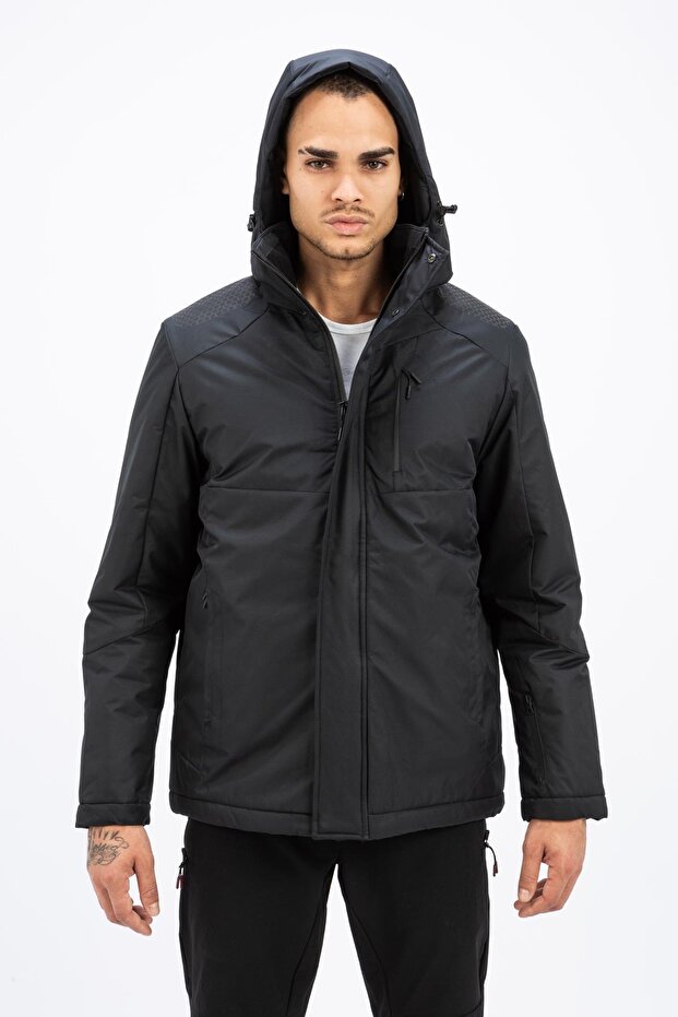 Erkek Elyaflı Mont 20111172 - 4