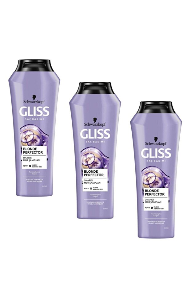 Blonde Perfector Anti-Orange Purple Shampoo 250 ml 3 Pieces