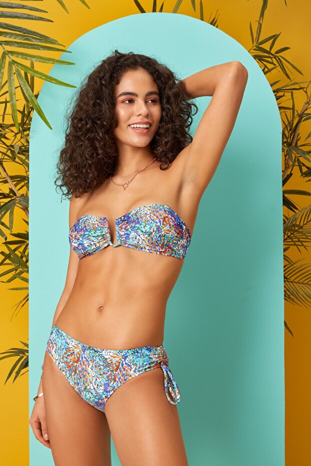 Sliding Bikini Single Bottom 219206 Coral