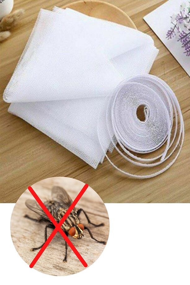 Çift Camlı Pencere Uyumlu Çift Kanat Pencere Sinekliği - 4