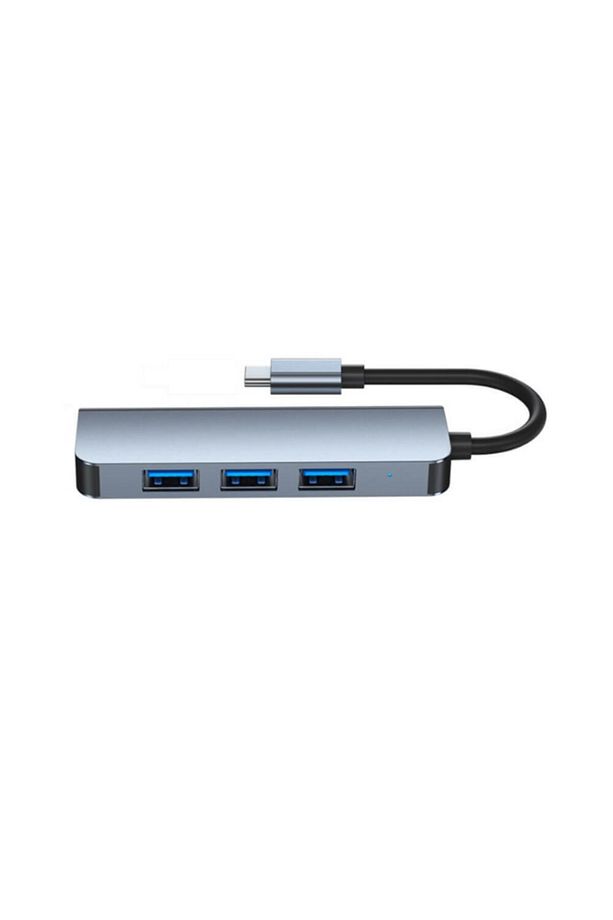 Type-c 4 Port Usb 3.0 Hub Usb-c Çoklayıcı Alüminyum Gövde - 2