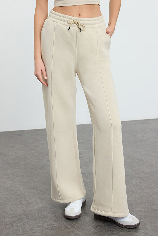 Bequemes Trainingsanzug-Set aus Fleece mit Kapuze, 3-teilig – TWOAW25EM00007 - 4