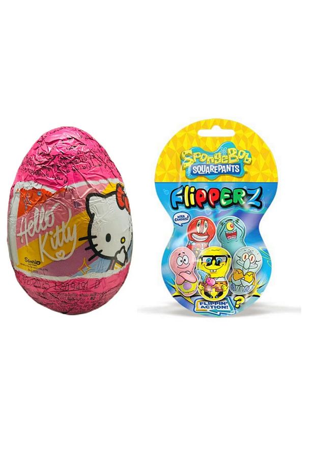 Hello Kitty sürpriz yumurta, Sünger Bob flipperz - 1