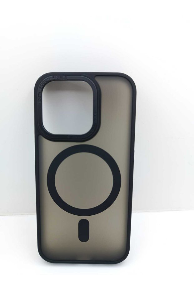iPhone 15 Pro Compatible Magsafe Capable Edges Colorful Back Face Matte Shock Absorbing Case