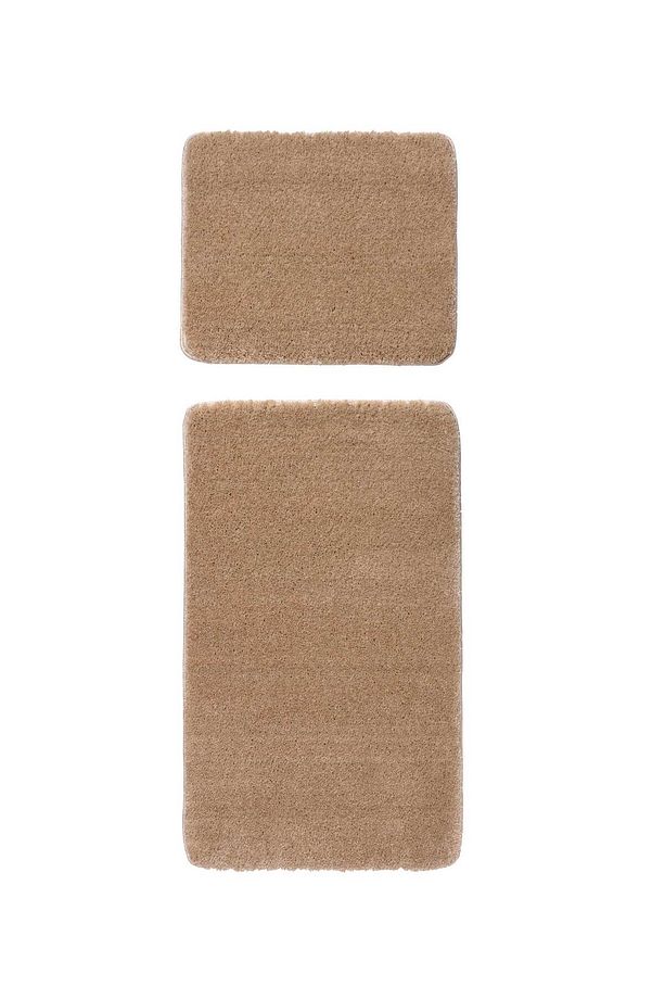 Mino Kaydırmaz Taban Bej 2li Banyo Paspası 60 X 100 - 50 X 60 - 2